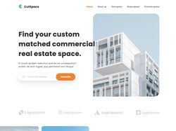 CutSpace LANDING PAGE