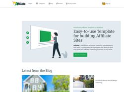 Адаптивная верстка "Affiliate"
