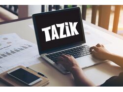 Логотип информационного портала Tazik