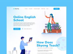 Website Skyeng