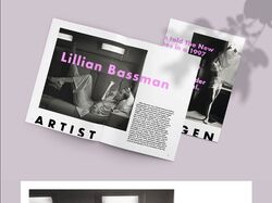 Статья про известного фотографа Lillian Bassman