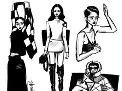 Fashion иллюстрация