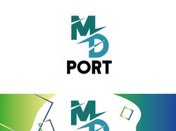 Logo "MD Port"