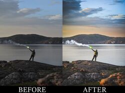 I will editing and retouching your landscape photo