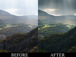I will editing and retouching your landscape photo