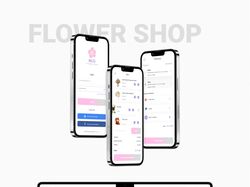 Website design for flower shop
