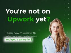 Банер для курсу по Upwork