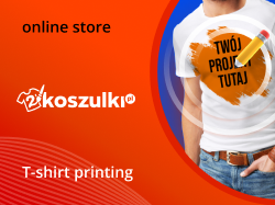 Online store, T-shirts with your own design