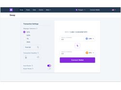 Дизайн криптоплатформы