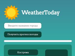 WeatherToday
