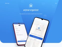 Animal organizer - mobile app
