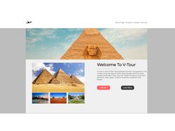 Веб Вёрстка Проекта <<V-Tour>>