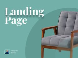 Landing page дизайн интерьера