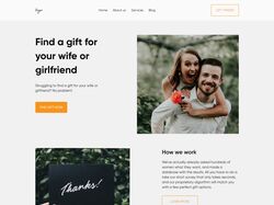 Wedding Landing Page