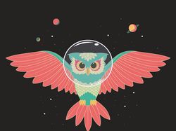 Owl Vector | Иллюстрация