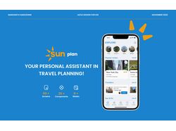 SUNplan case-study Travel planner Mobile-app