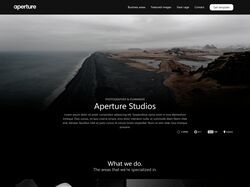 Сайт для фирмы, занимающейся фотографиями