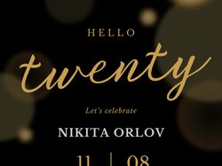Birthday card Дизайн