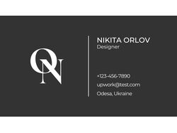 Bussiness card Дизайн