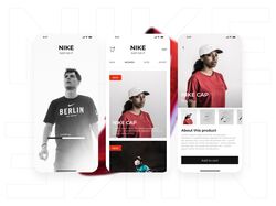 Редизайн мобильного приложения Nike