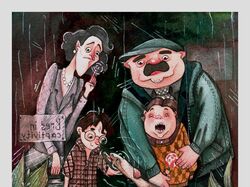 Акварельные иллюстрации по Гарри Поттеру