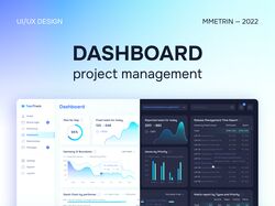 UI/UX дизайн Дашборда по управлению проектами в IT