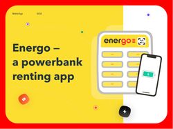 Energo - Мобильное приложение (Аренда повербанков)