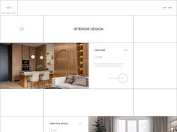 Interior design - website 2023