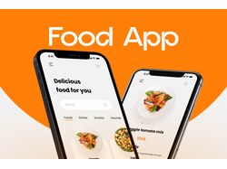 Food App - мобильное приложение для покупки еды
