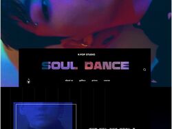 WEBSITE FOR KPOP STUDIO "SOUL DANCE"