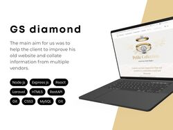 GS Diamonds | eCommerce ювелірний портал