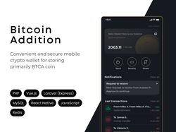 Bitcoin Addition - мобільний криптогаманець