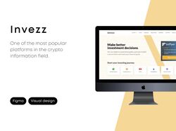 Invezz | веб дизайн порталу новин