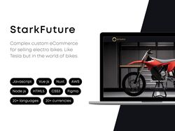 StarkFuture | eCommerce виробника мотоциклів