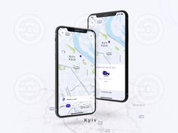 UX / UI дизайн для таксі застосунку