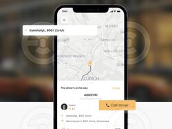 UX / UI дизайн для таксі застосунку