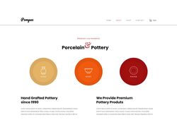 Сайт з продажу порцелянових виробів «Pompeo»