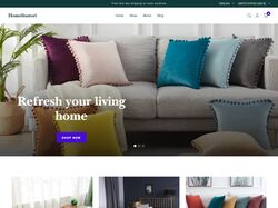 Shopify - дизайн сайта для дом и сад