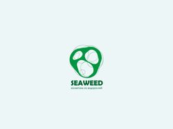 Логотип косметики из водорослей