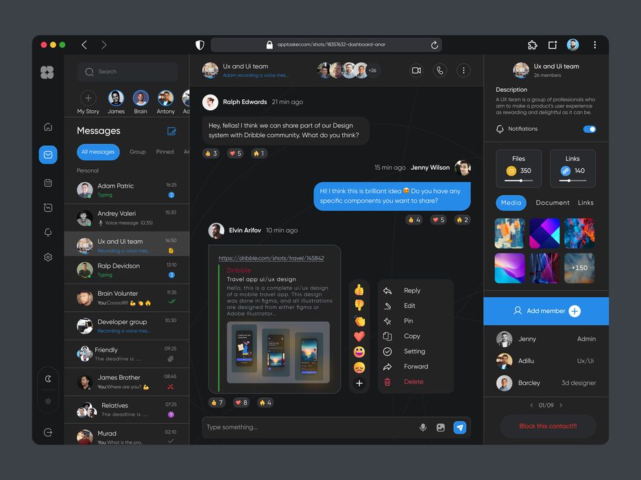 Dashboard messenger.png