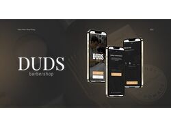 Мобильное приложение для Барбершопа "DUDS"