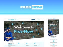 Сайт для PROS NOW