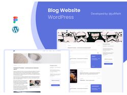Верстка сайта-блога и посадка на WordPress