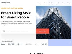 SmartSpace. HTML, CSS, JAVASCRIPT.