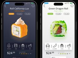Sushi ordering app