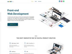 Сайт-портфолио с некоторыми наработками