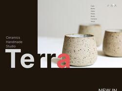 Магазин керамики ручной работы "Terra"