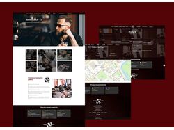 Разработка сайта на CMS Wordpress barbershop73.by