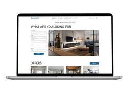 Дизайт фірми нерухомості MYHOME