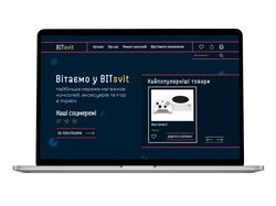Дизайн сайту BITsvit
